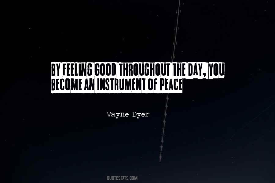 Instrument Of Peace Quotes #1187958