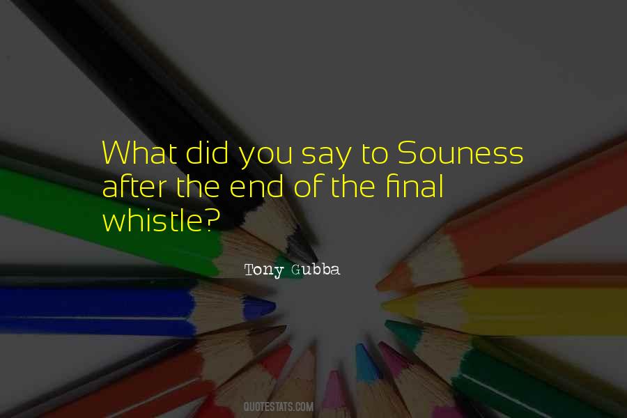 Final Whistle Quotes #820421