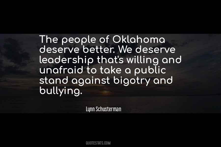 Quotes About Against Bullying #1645198