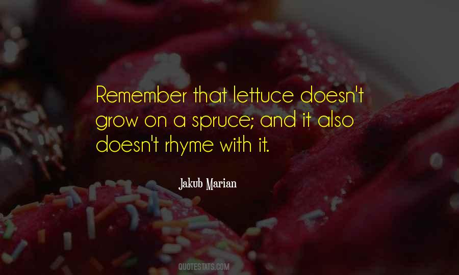 Quotes About Lettuce #554732