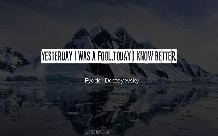 Quotes About A Fool #1625902