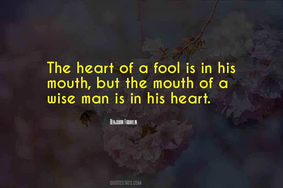 Quotes About A Fool #1730285