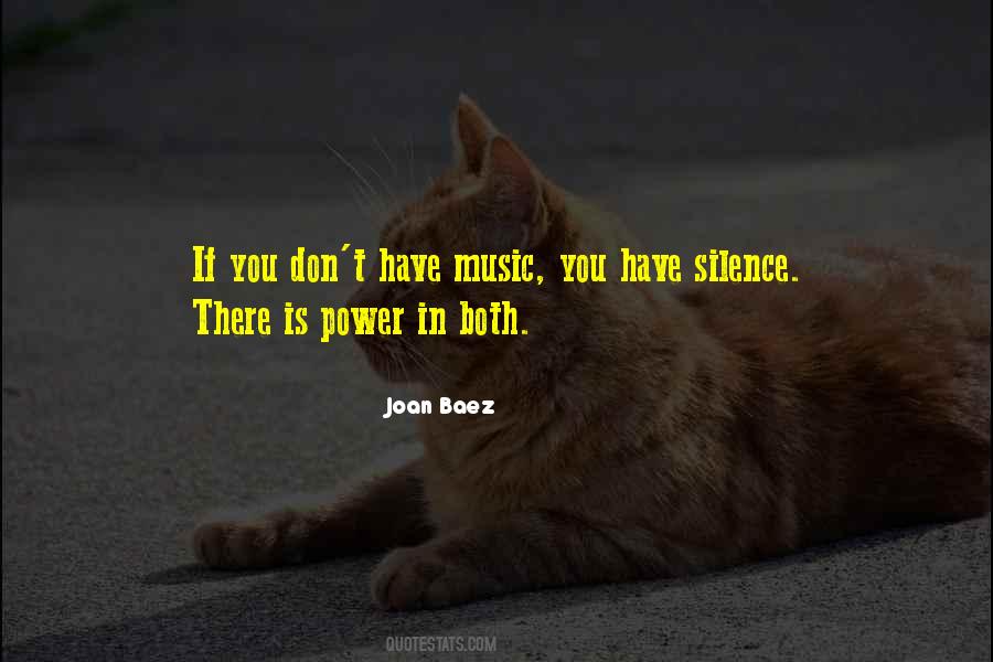 Quotes About Silence In Music #1321839