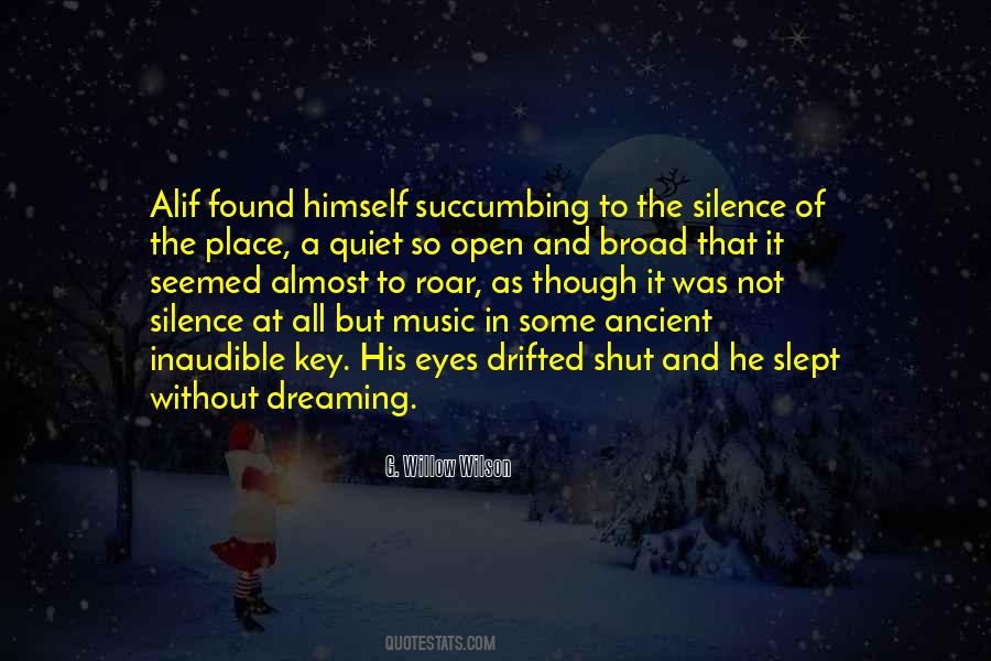 Quotes About Silence In Music #689585