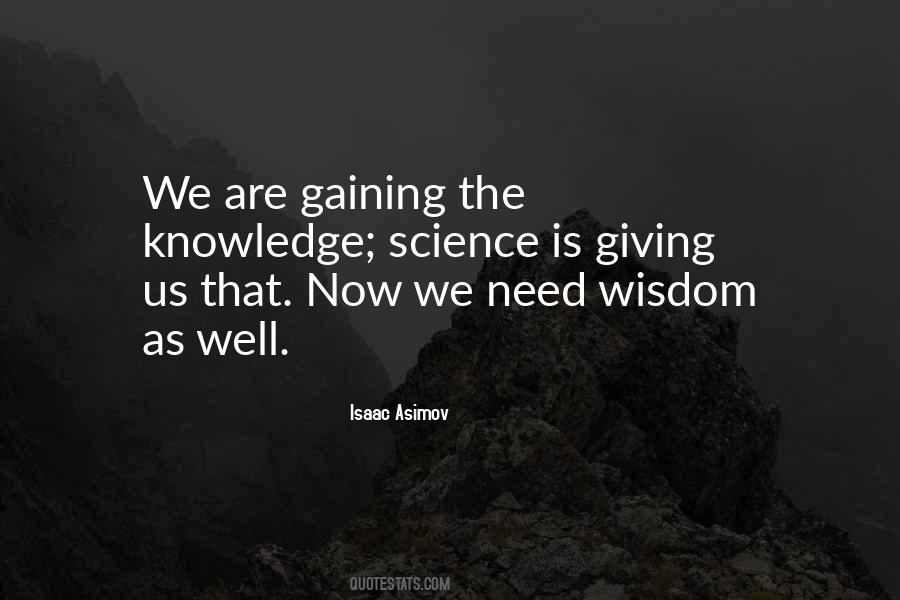 Quotes About Gaining Knowledge #400350