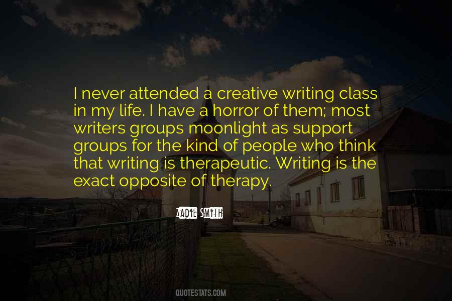 Quotes About Therapeutic Writing #1038379