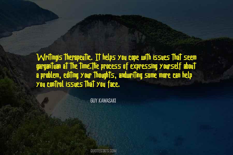 Quotes About Therapeutic Writing #1633179