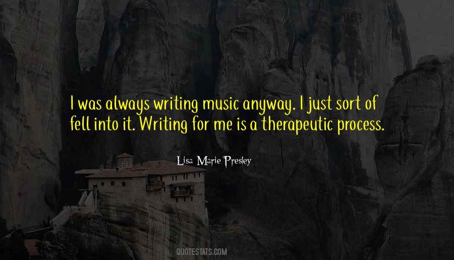Quotes About Therapeutic Writing #408865