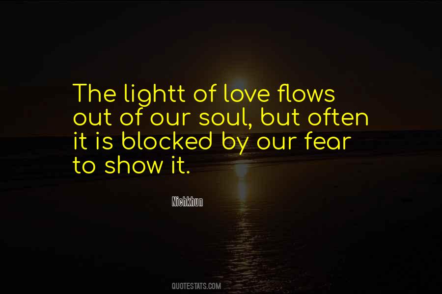 Flow Of Love Quotes #228831