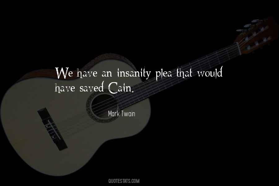 Quotes About The Mark Of Cain #1197082
