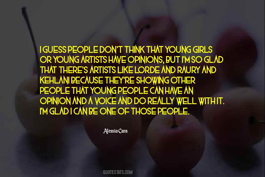 Young Girls Quotes #1232175