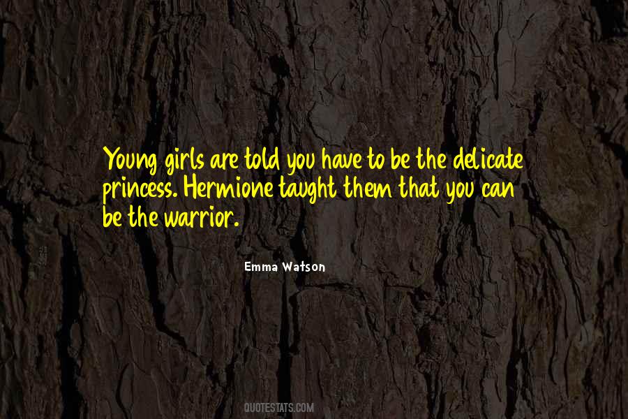 Young Girls Quotes #1775639