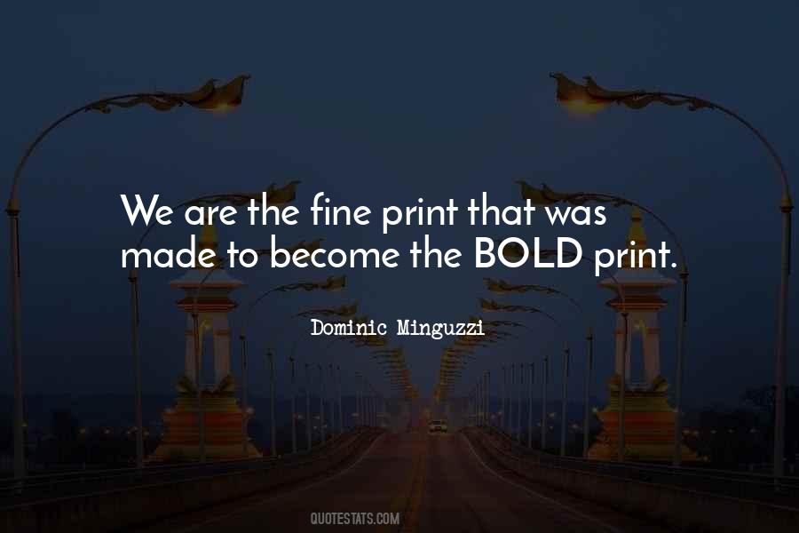 Quotes About The Bold #598527