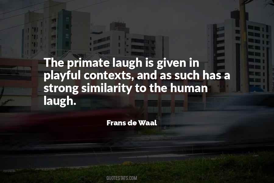 De Waal Quotes #561478