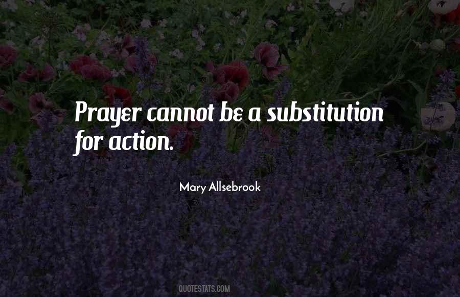 Quotes About Substitution #1653037