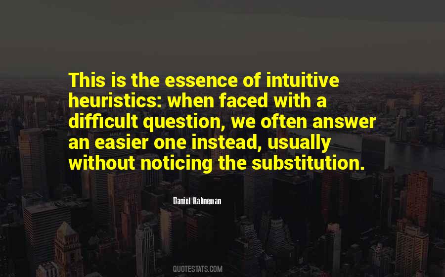 Quotes About Substitution #760384