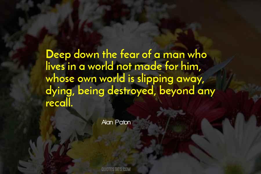 World In Fear Quotes #275553