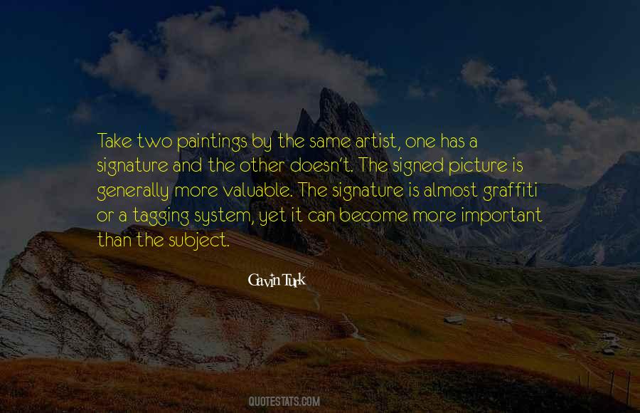 Quotes About Paintings #194810