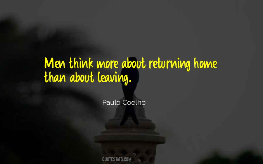 Quotes About Returning Home #606309