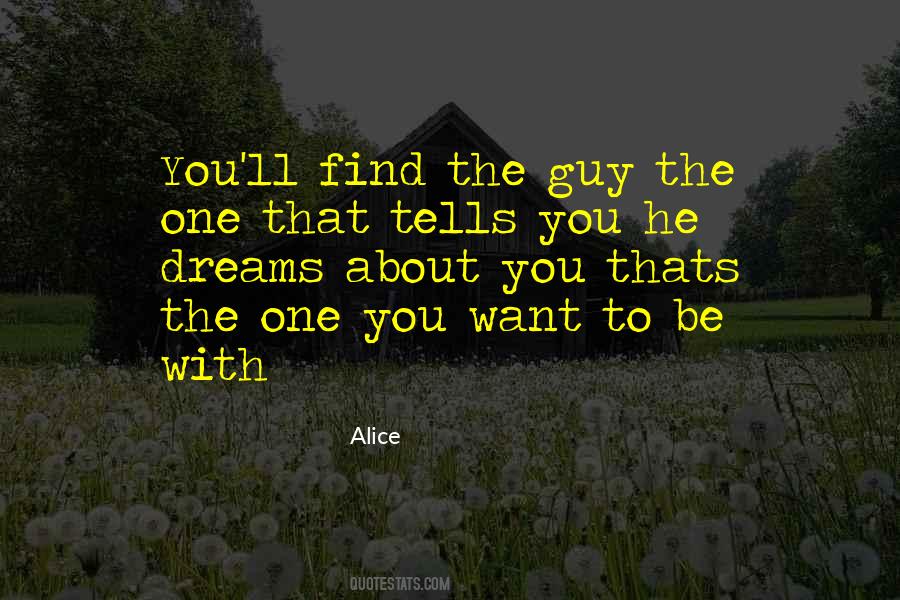 Quotes About Dreams About You #931643