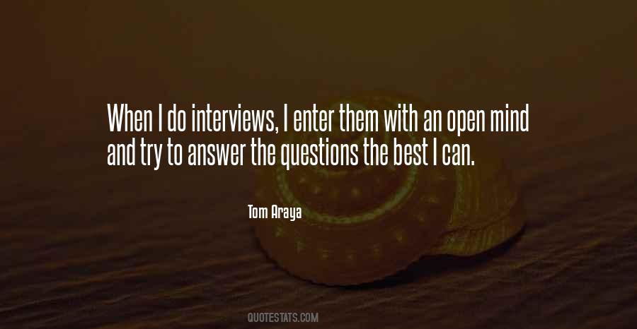 Quotes About Open Mind #1172497