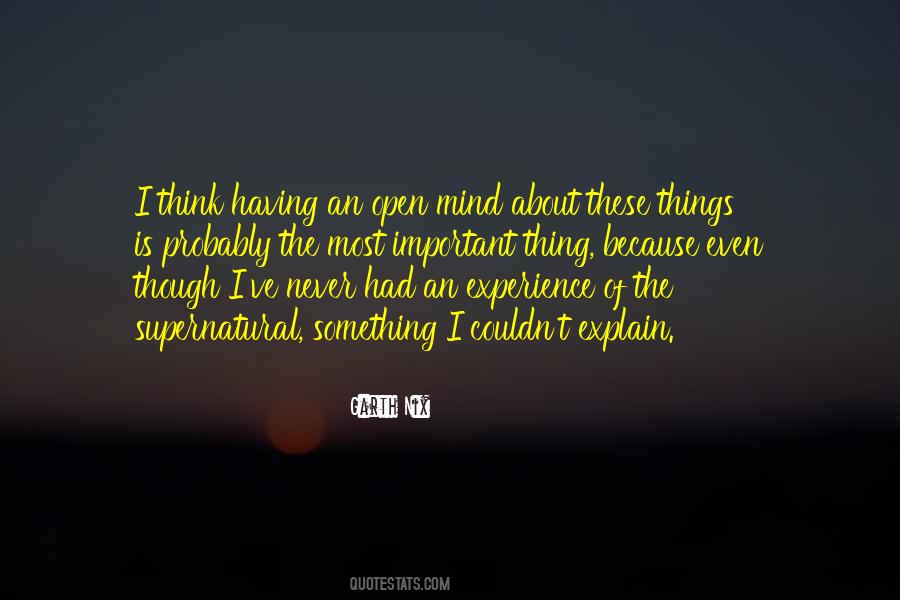 Quotes About Open Mind #1711272