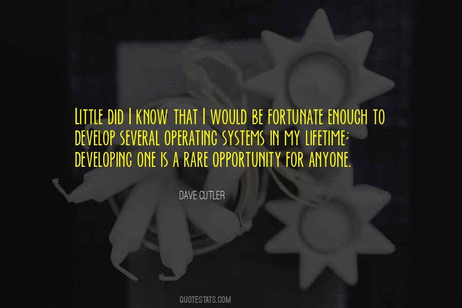 Opportunity Of A Lifetime Quotes #847143