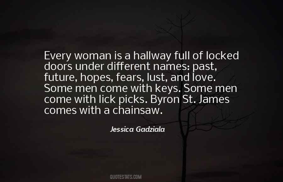 Bryon St James And Prue Quotes #256998