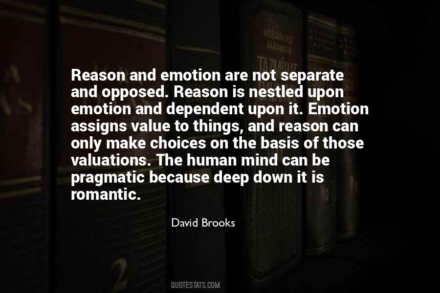 Quotes About Reason And Emotion #1272413