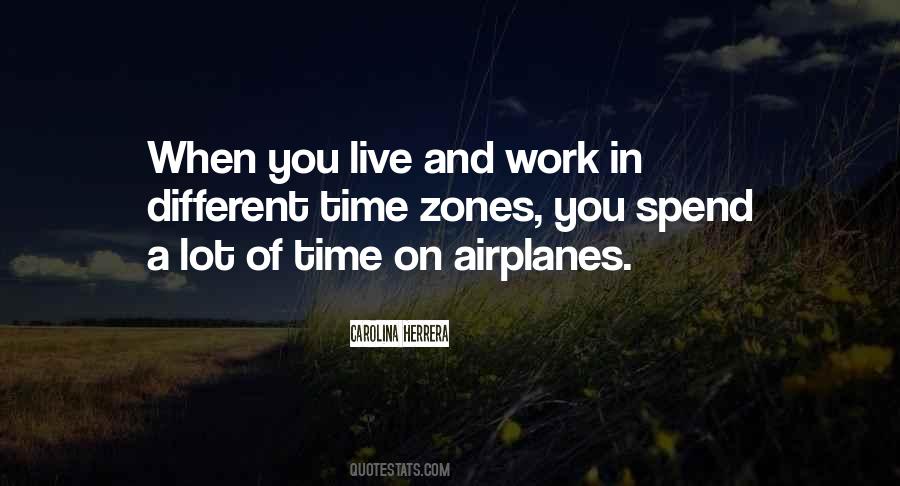 Quotes About Time Zones #1048402