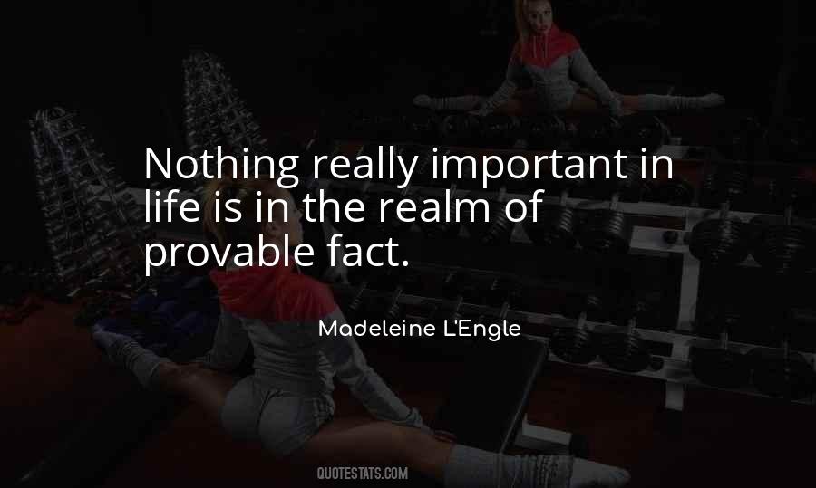 Madeleine L Engle Quotes #118491