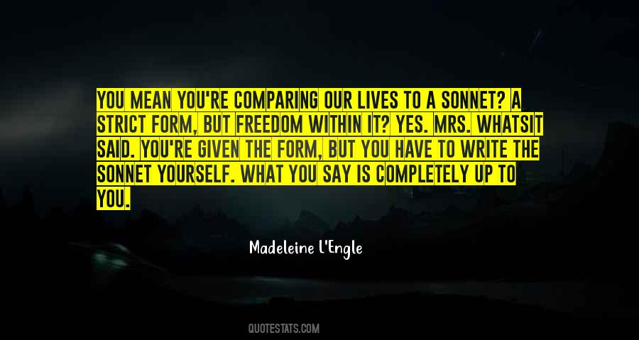 Madeleine L Engle Quotes #25112