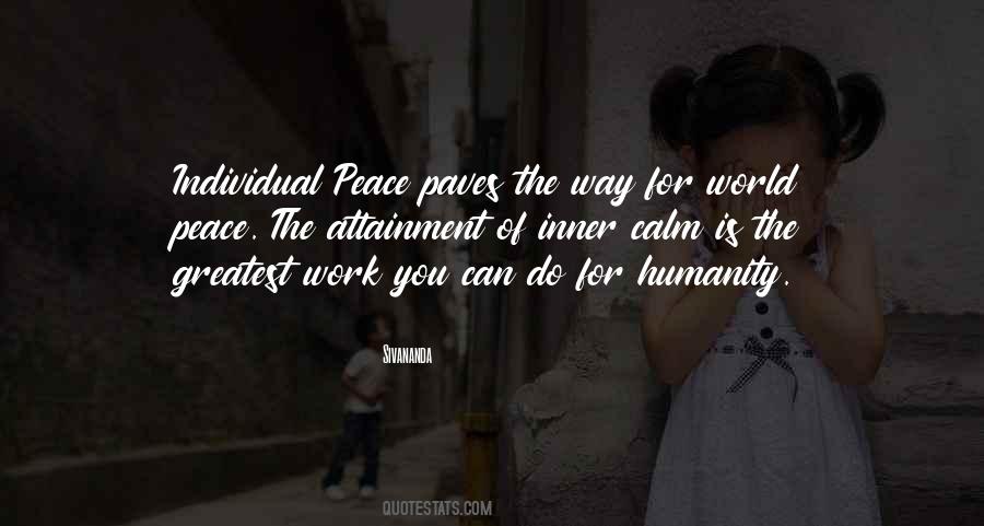 Peace The Quotes #1135592