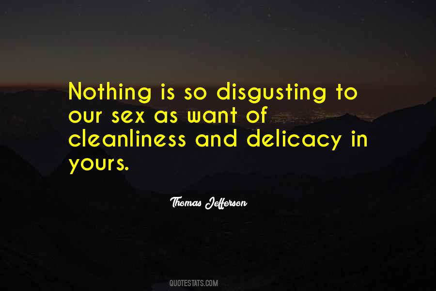 Quotes About Cleanliness #792084