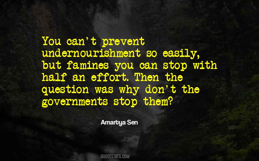 Quotes About Undernourishment #1165993