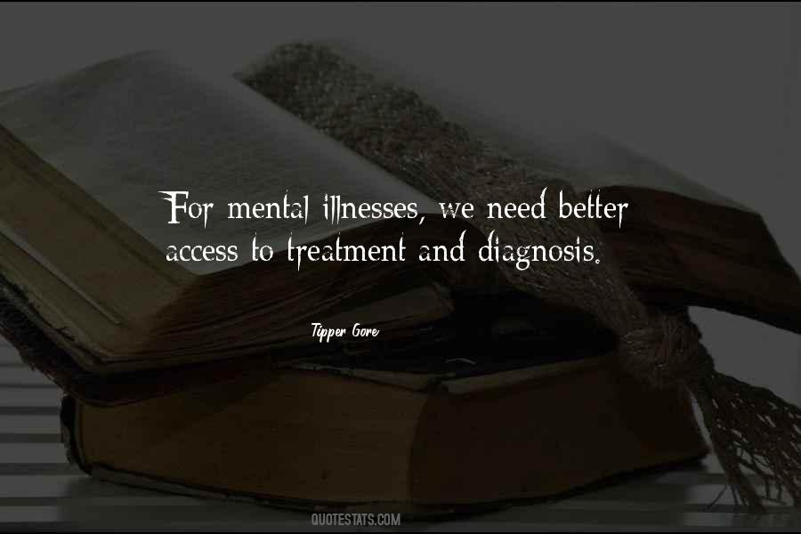 Quotes About Mental Illnesses #1274071