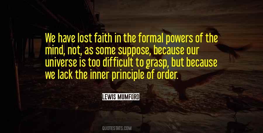 Universe Is Quotes #1196556