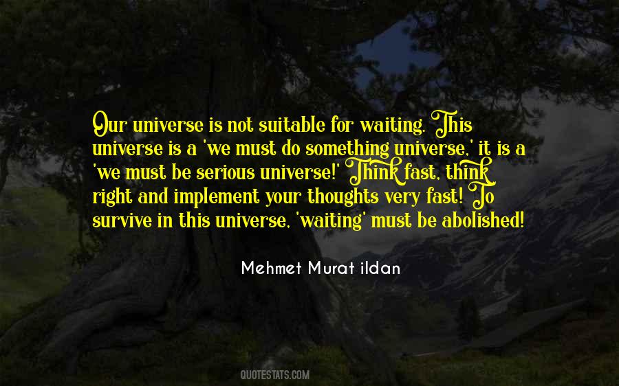 Universe Is Quotes #1208042