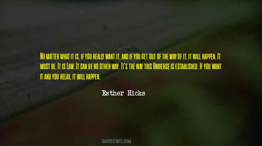 Universe Is Quotes #1244318