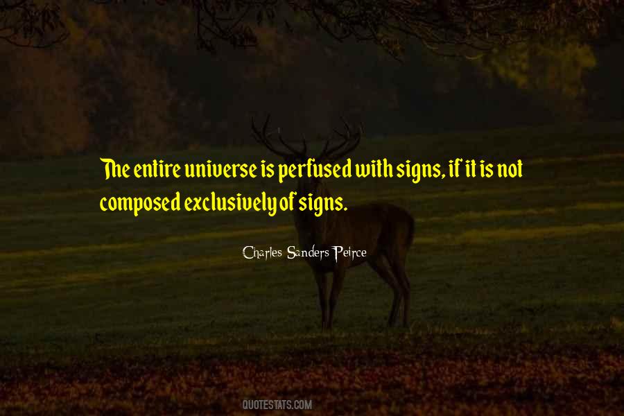 Universe Is Quotes #1407260