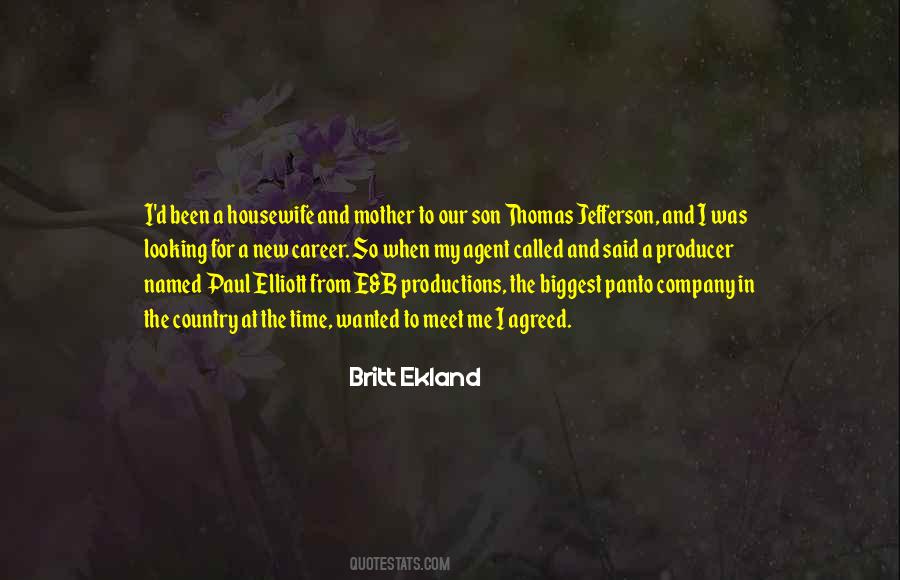 Ekland Quotes #1057706