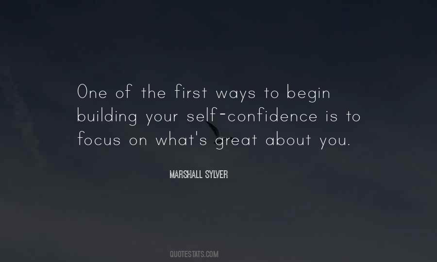 Quotes About Your Self Confidence #658877