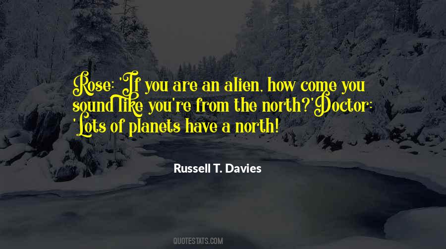 Quotes About Alien Planets #340794