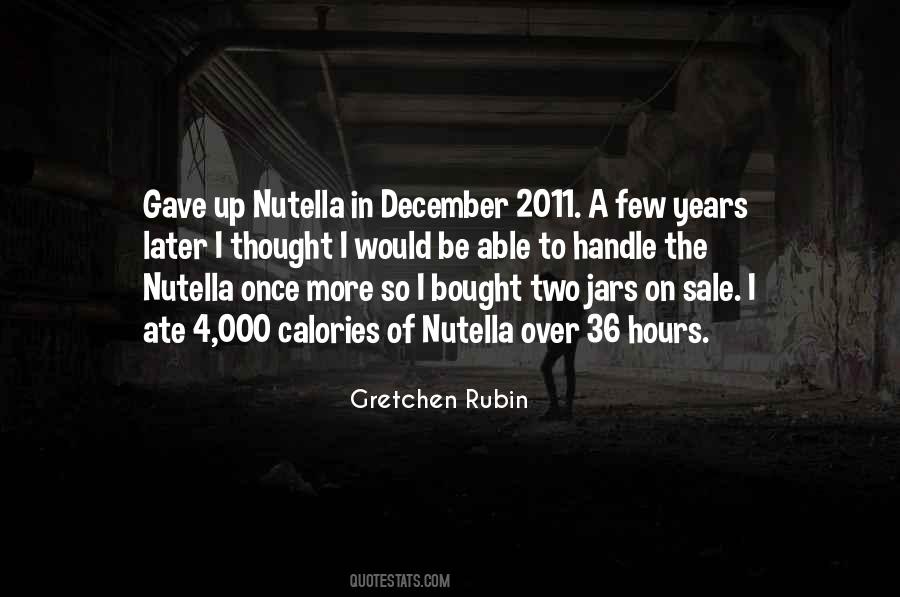 Quotes About Nutella #419834