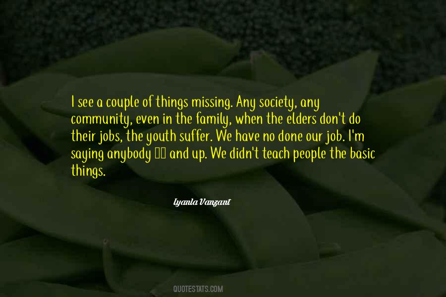 Quotes About Missing Out On Family #939210