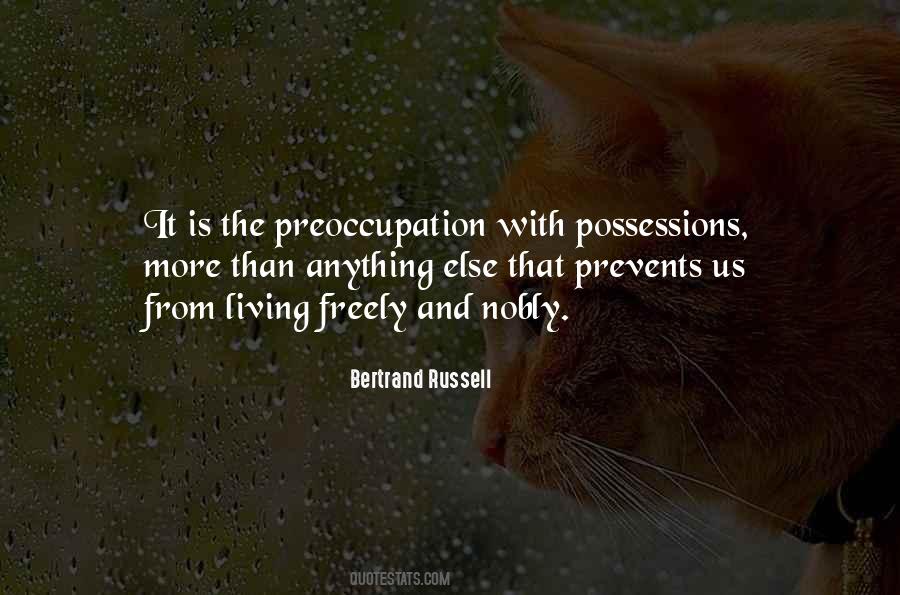 Quotes About Posessions #768669