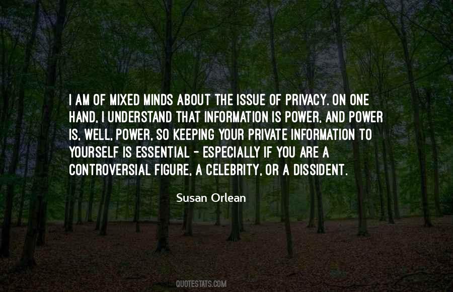 Quotes About Privacy #1252436