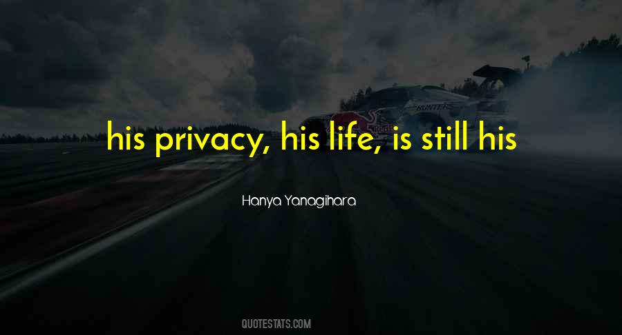 Quotes About Privacy #1383863