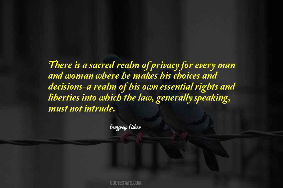 Quotes About Privacy #1410879