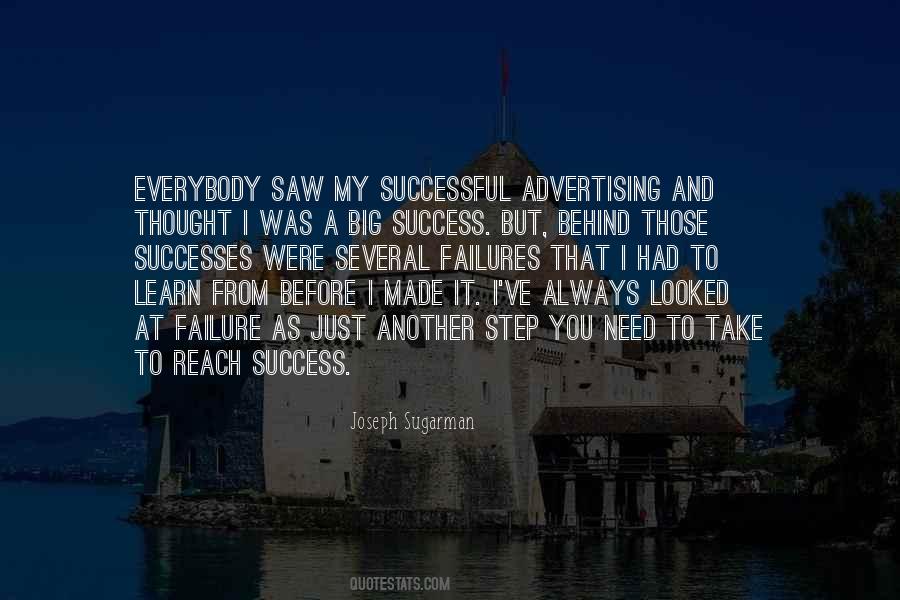 Quotes About Success And Failures #357172